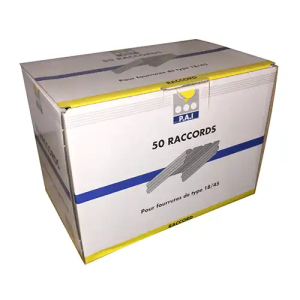Raccord pour fourrure 18-45 - Bte de 50 -