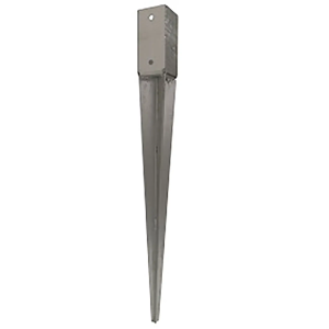 PIED DE POTEAU JARDIN A ENFONCER 70X70 / Réf. PPJET70/750 -