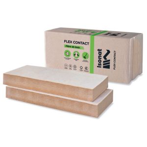 ISONAT PLUS 55 FLEX LARG.58 CM 145MM 1220X580 - R=4.00 - Colis de 2.830 M2 -