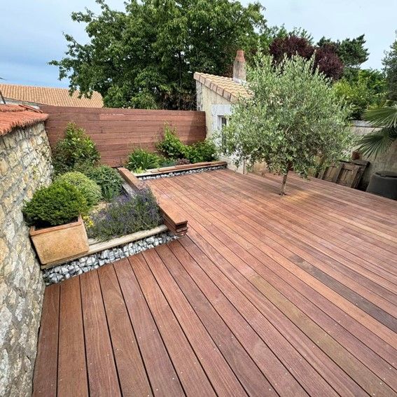 Lame de terrasse Cumaru Rouge - CUMARU ROUGE
