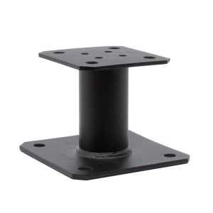 PIED DE POTEAU TYPE A HT 100  NOIR  GAMME NUANCE -