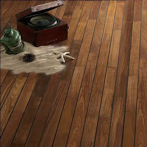 Parquet massif teck Navylam salle de bains - Navylam